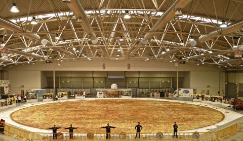 Pizza más grande del mundo